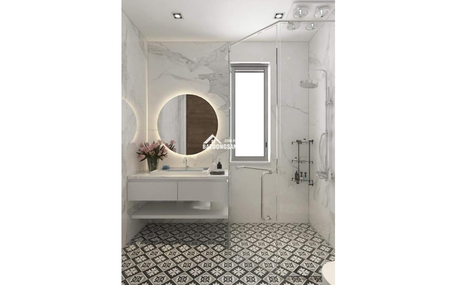Nhà mình cho thuê nhà mới, căn góc, Thái Hà; vỉa hè 114m2* 5T- 46 Tr